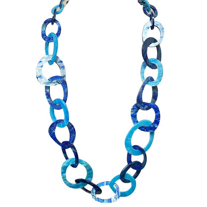 Collana Lunga Con Acrilico - FT22184D289 per la vendita all'ingrosso da parte di AMORINO SRL