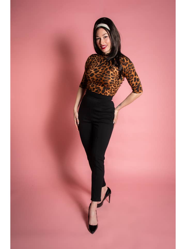 Heart of Haute - Wholesale Pants - Women's - Cigarette Pant - Black6