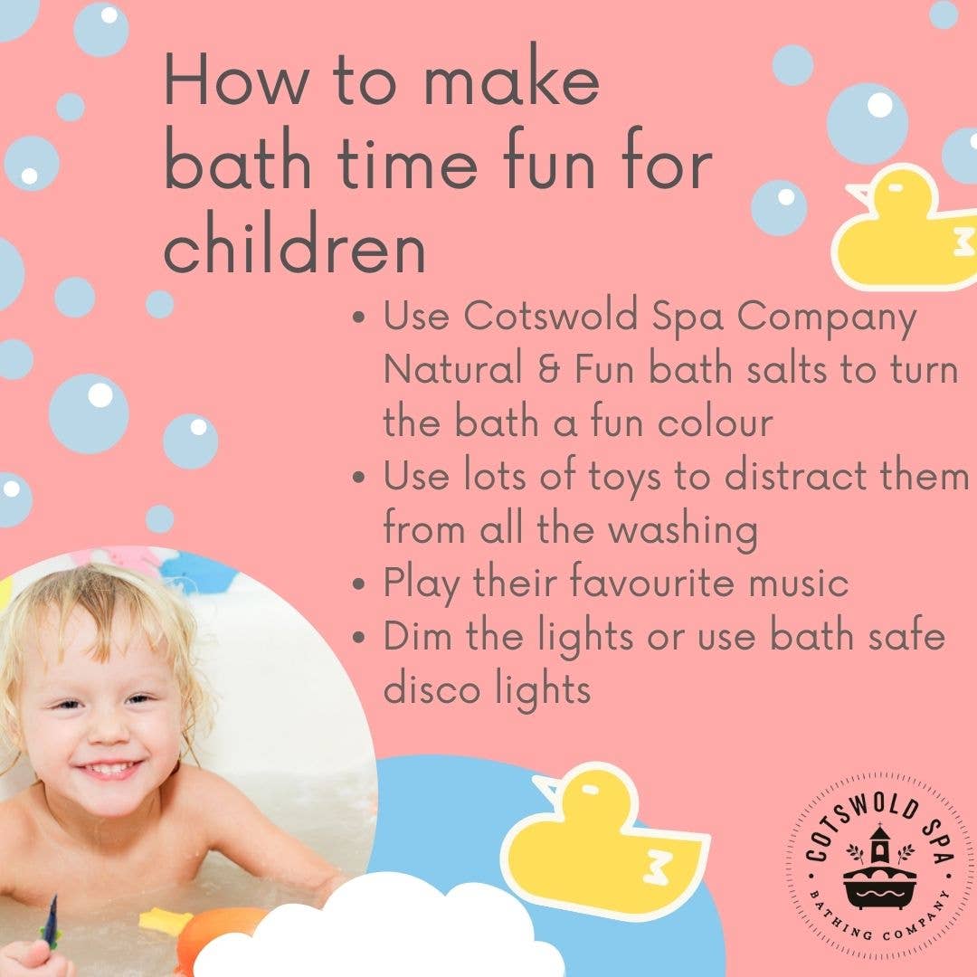 Cotswold Spa Bathing Company - Wholesale Bath Salts - Children's Natural & Fun Epsom Salts with Barley & Mango 1kg3