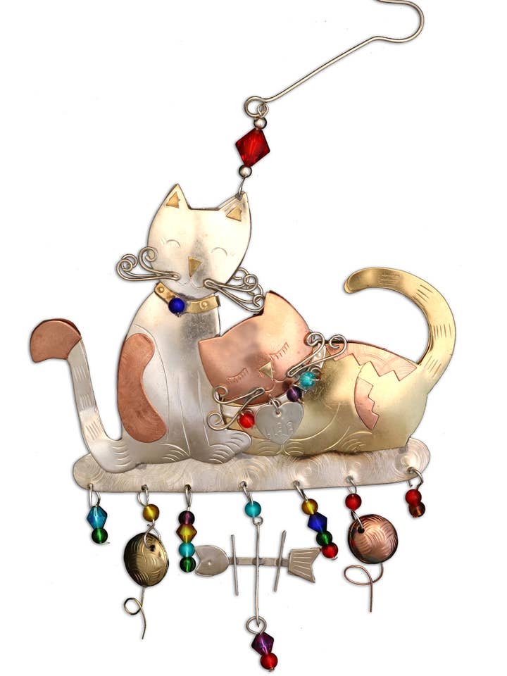 Meow Love Ornament for wholesale by Pilgrim Imports