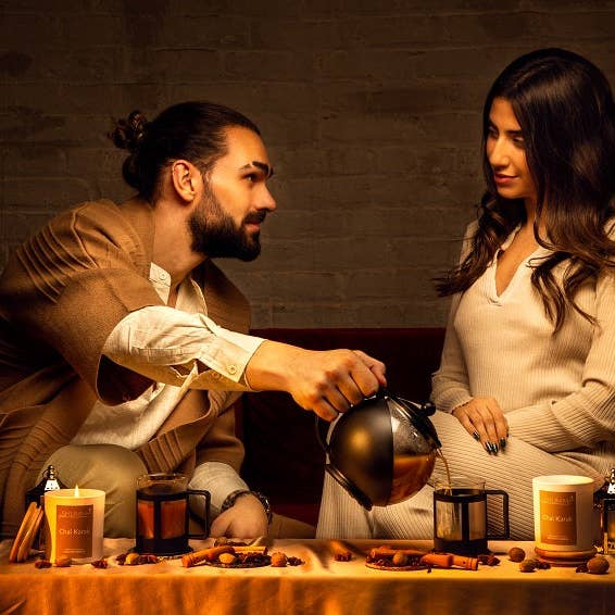 Shumm Candles – Vela em jarro/copo por atacado – Vela Chai Karak4