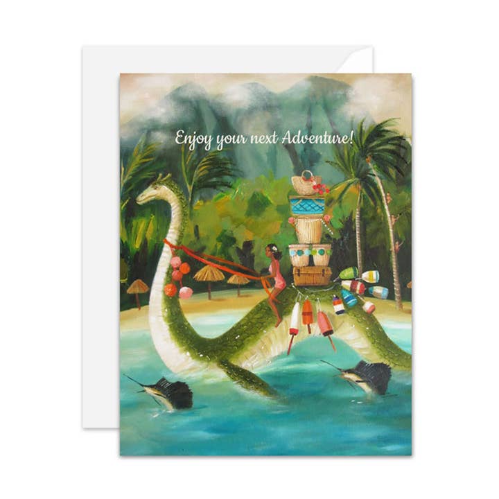JANET HILL STUDIO - Wholesale Everyday Greeting Card - Enjoy Your Next Adventure Card0