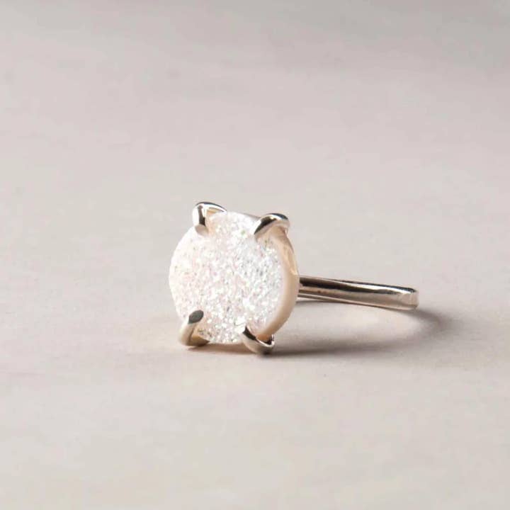 Druzy Stack Band for wholesale by HALEY LEBEUF JEWELRY