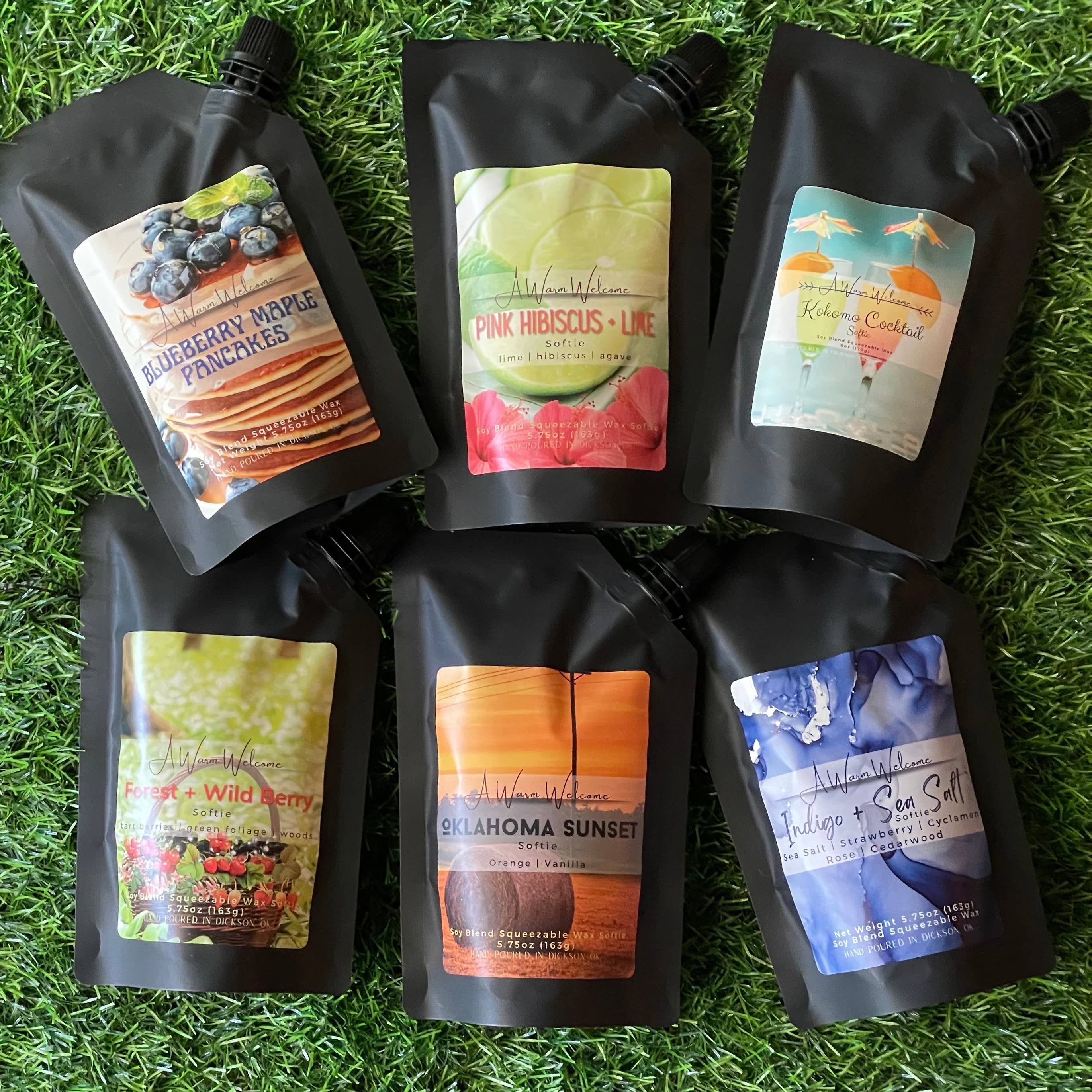 A Warm Welcome - Wholesale Wax Melt - Pink Hibiscus + Lime Softie | Super-Scented Squeeze Wax2