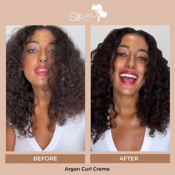 Silk oil of Morocco - Wholesale Haircare set/kit - Curly Girl Duo1