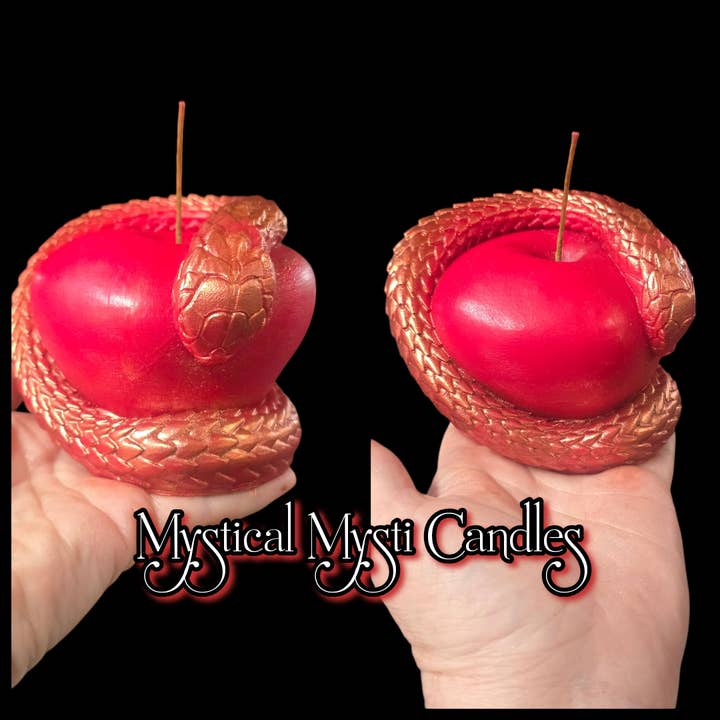 Pomme Serpent pour la vente par Mystical Mysti Candles