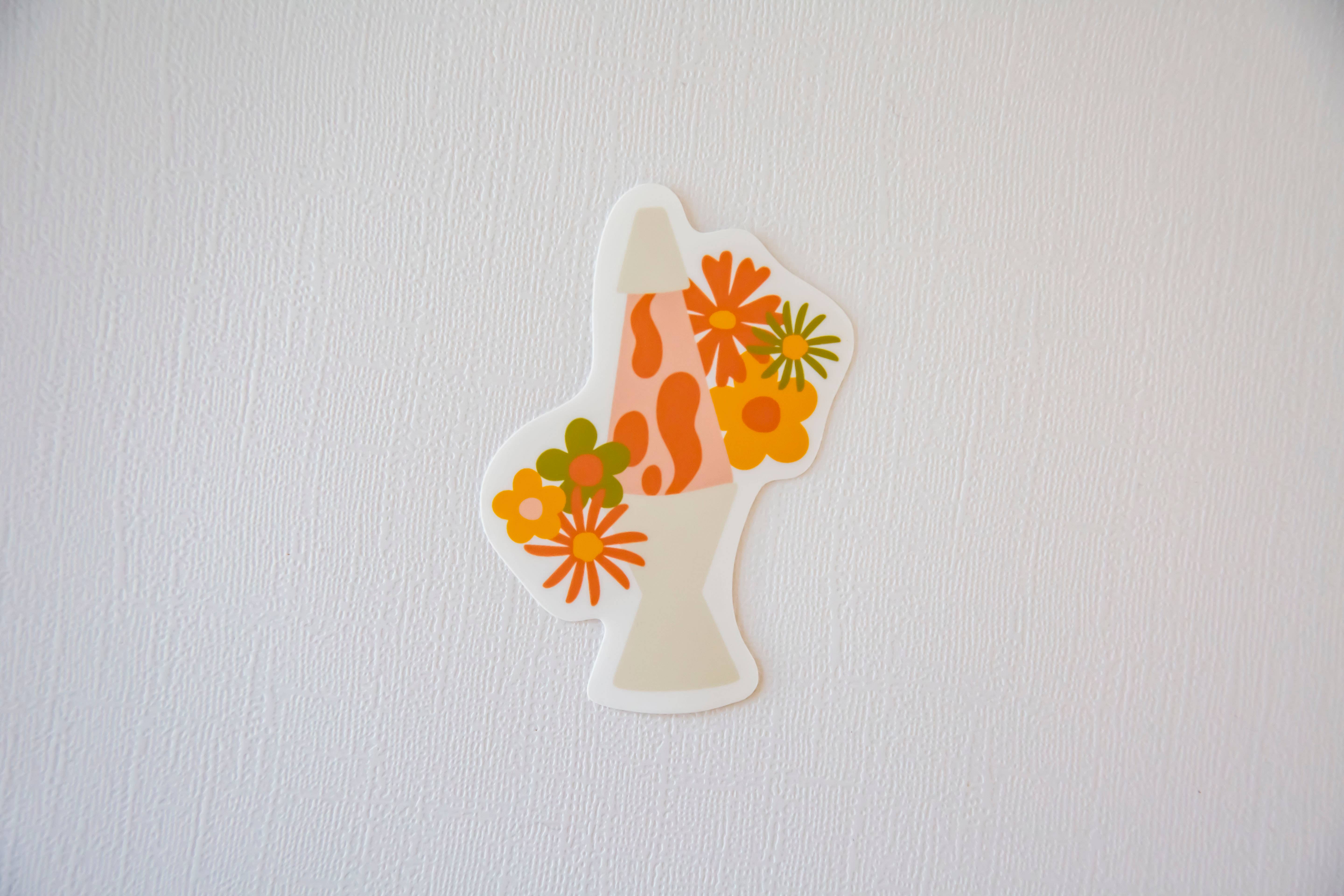 Emily Ervin Design Co. - Wholesale Sticker - Lava Lamp - Laminated Vinyl Phone / Laptop Sticker1