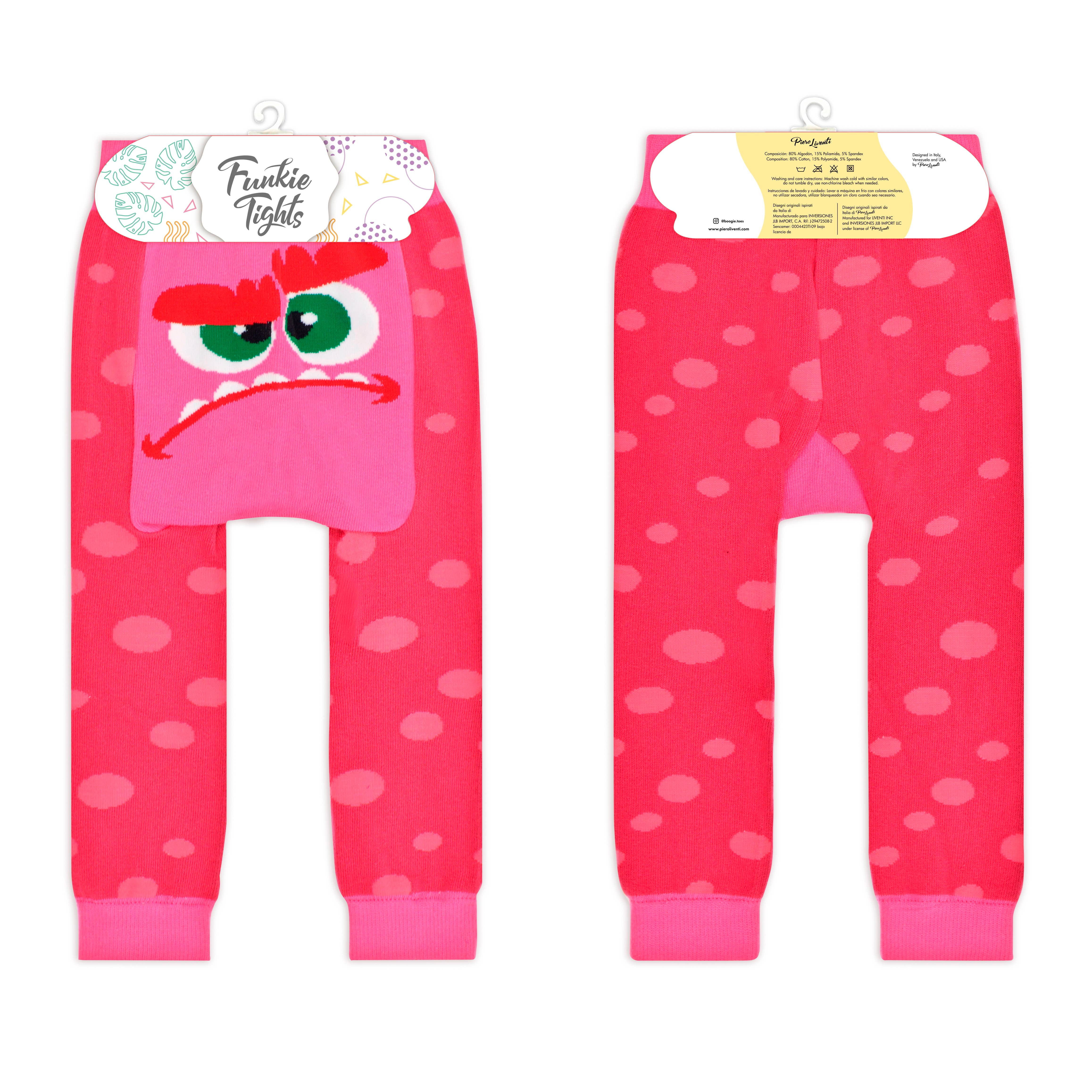 Boogie Toes - Venta al por mayor Leggings modernos - Niños - Mallas Funkie Funkie de Grumpy Monster Girl para bebé3