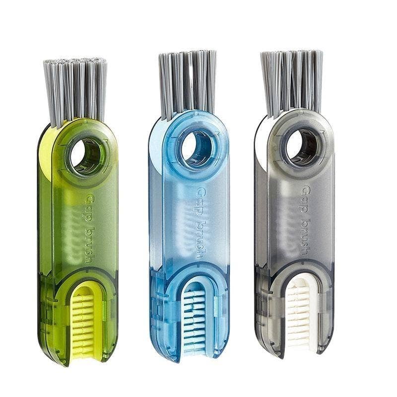 VIGOR - Wholesale Cleaning Brush - 3 in 1 Multifunctional Cup Lid Gap Cleaning Brush Set, Mutip1