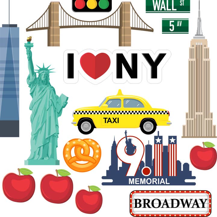 SSC Wholesale - Wholesale Scrapbook - New York 12x12 Scrapbook Kit - 3 Kits
