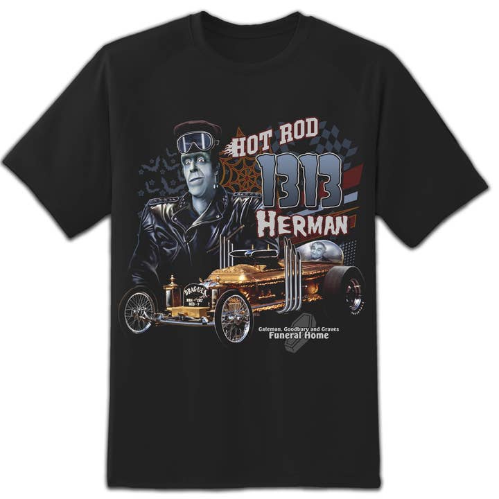 Hot Rod Herman Tee for wholesale by Rock Rebel Shop