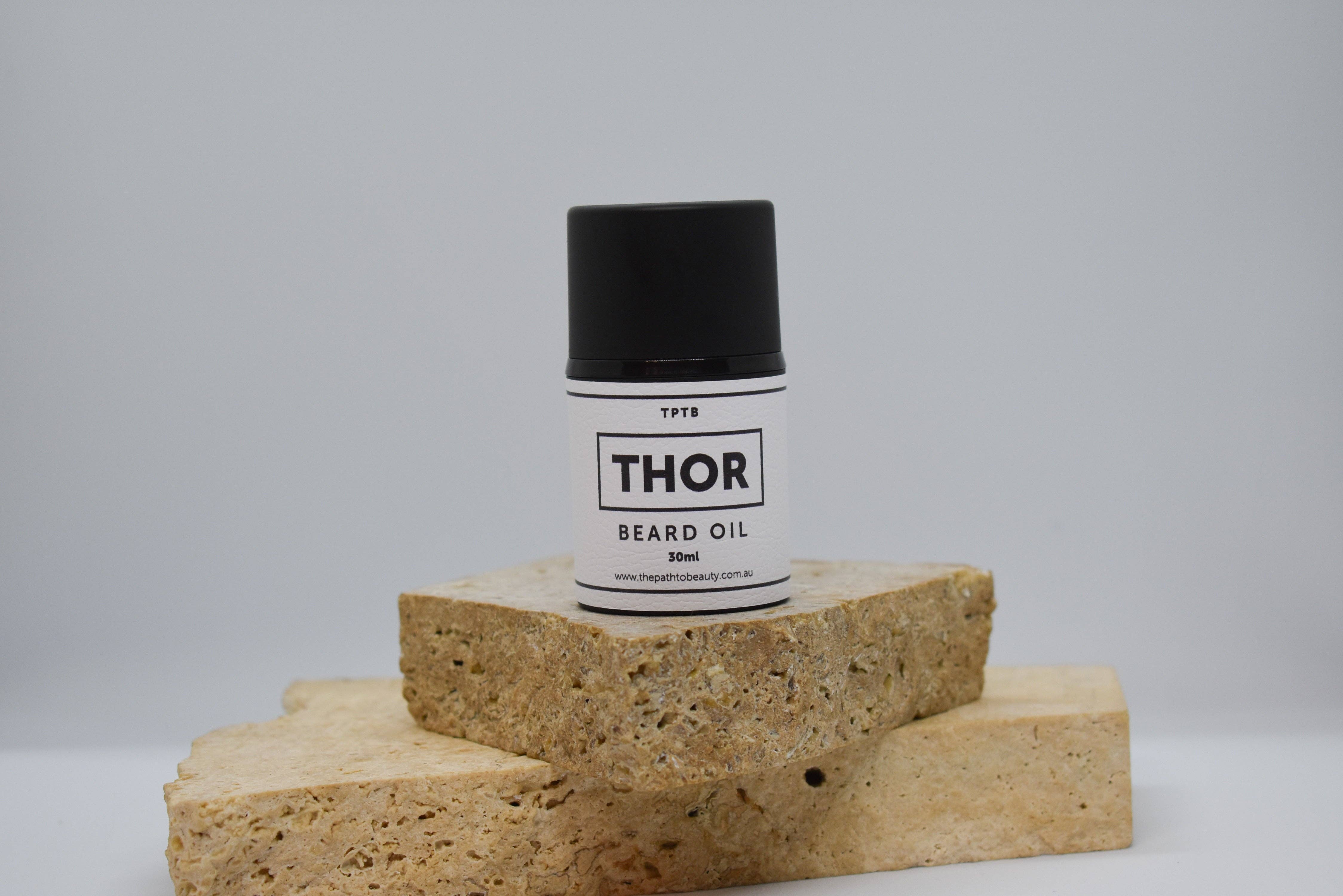 The Path to Beauty - Vendita all'ingrosso Prodotti per la barba - Olio da barba THOR