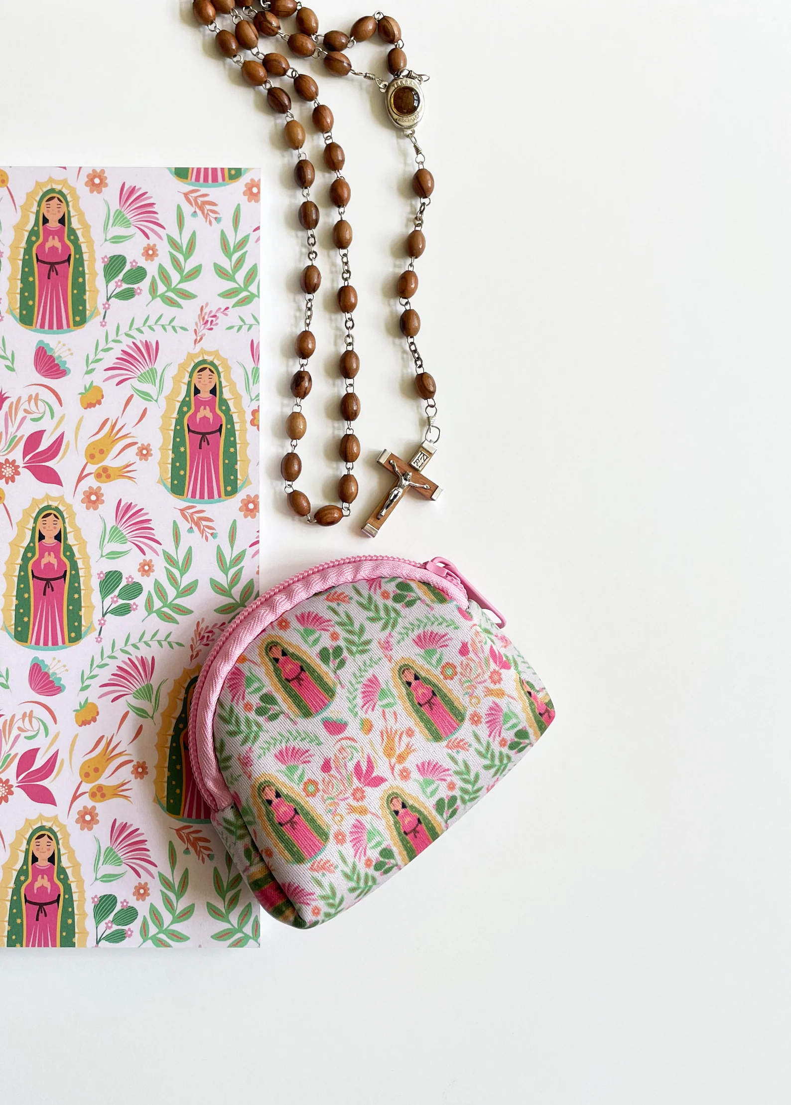 The Stump of Jesse - Wholesale Pouch – Women’s - Rosary Pouch Our Lady of Guadalupe I Catholic Gift2
