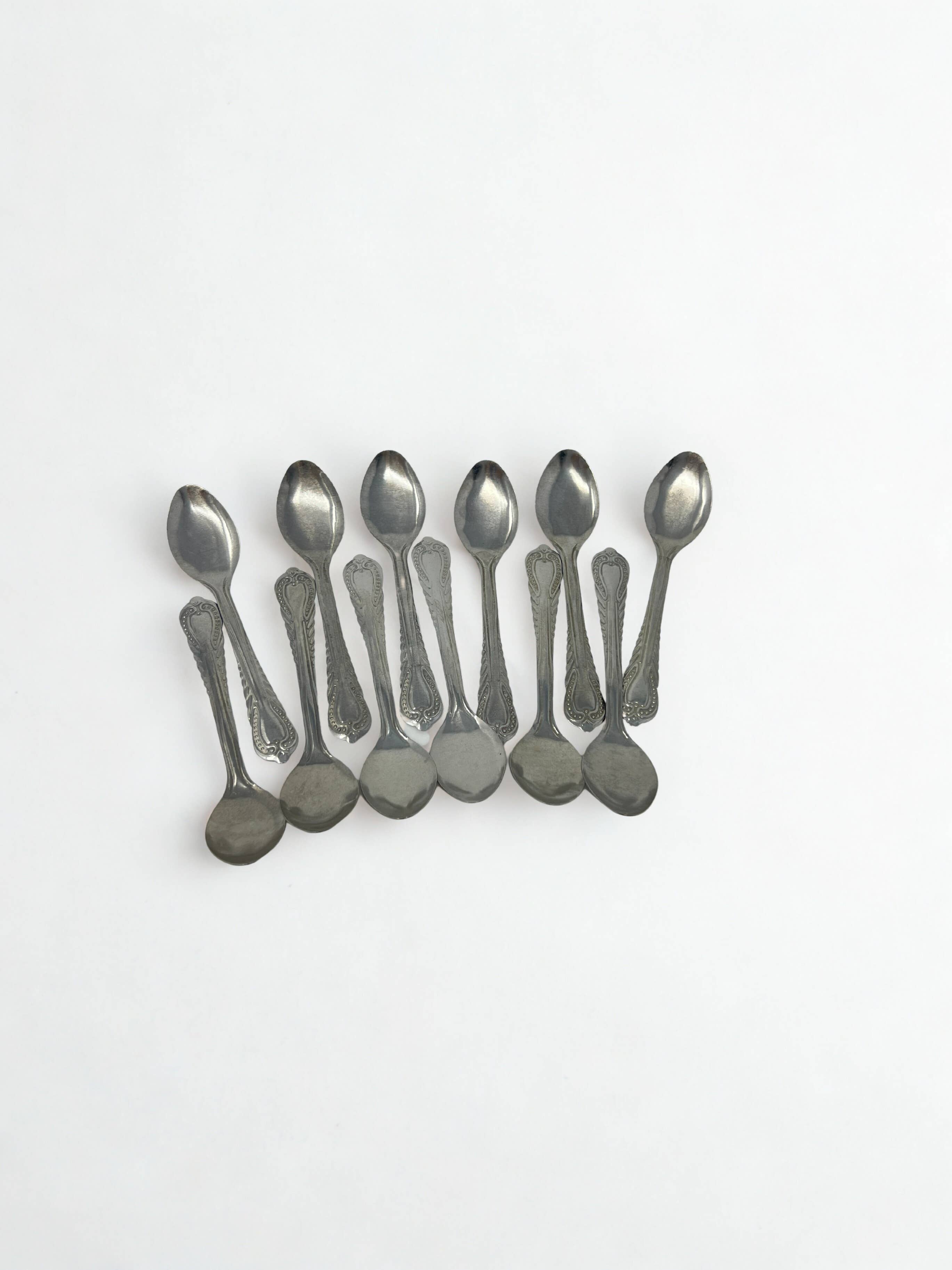 USA HomeMax - Wholesale Table Spoon (Cutlery) - 12pc Stainless Steel Mini Spoon1