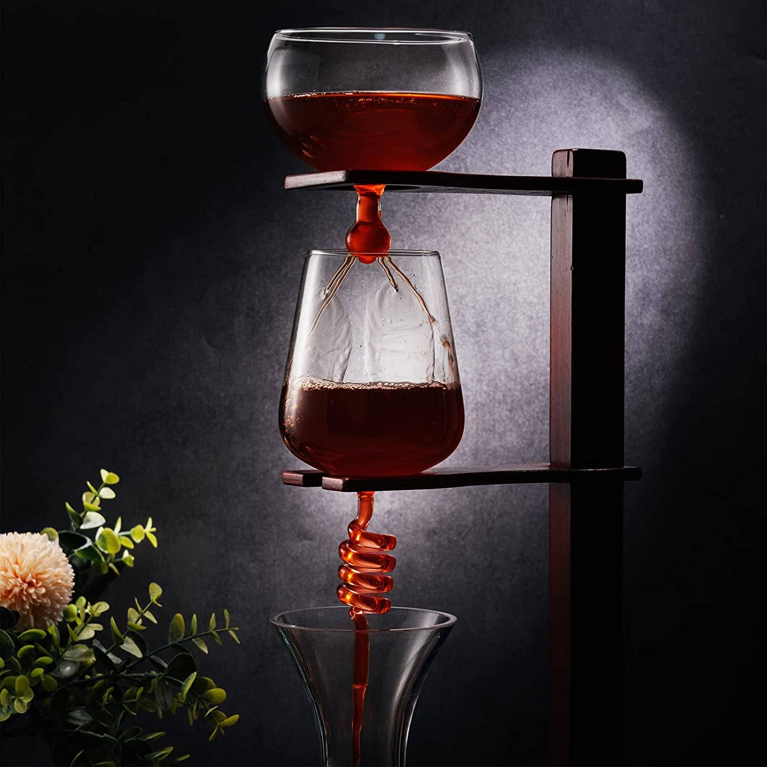 The Wine Savant /  Khen Glassware - Wholesale Wine Aerator - Wine Tower Decanting & Aerator Set by The Wine Savant1
