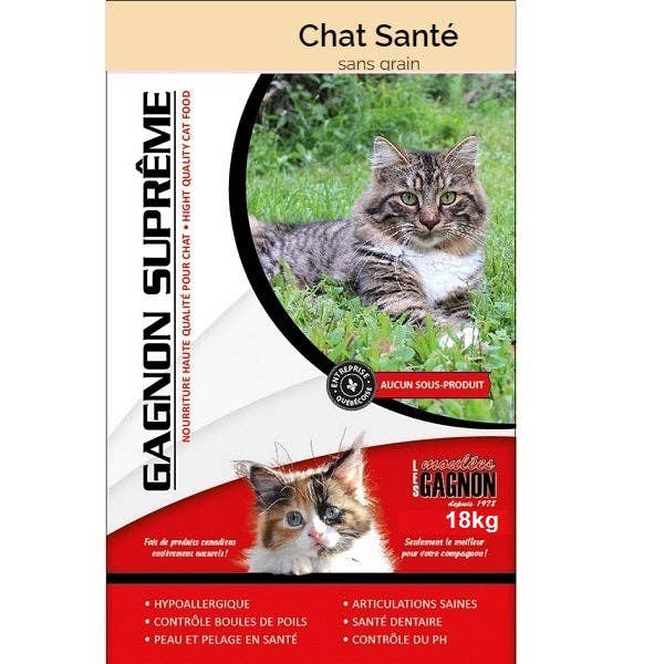 Les Moulées Gagnon - Healthy and Grain-Free Cat 18kg for wholesale by La boite à Penny