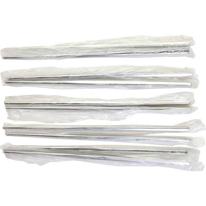 Wholesale Chopsticks - Wholesale Chopsticks - Stainless Steel Dishwasher Safe Chopsticks - Set of 5