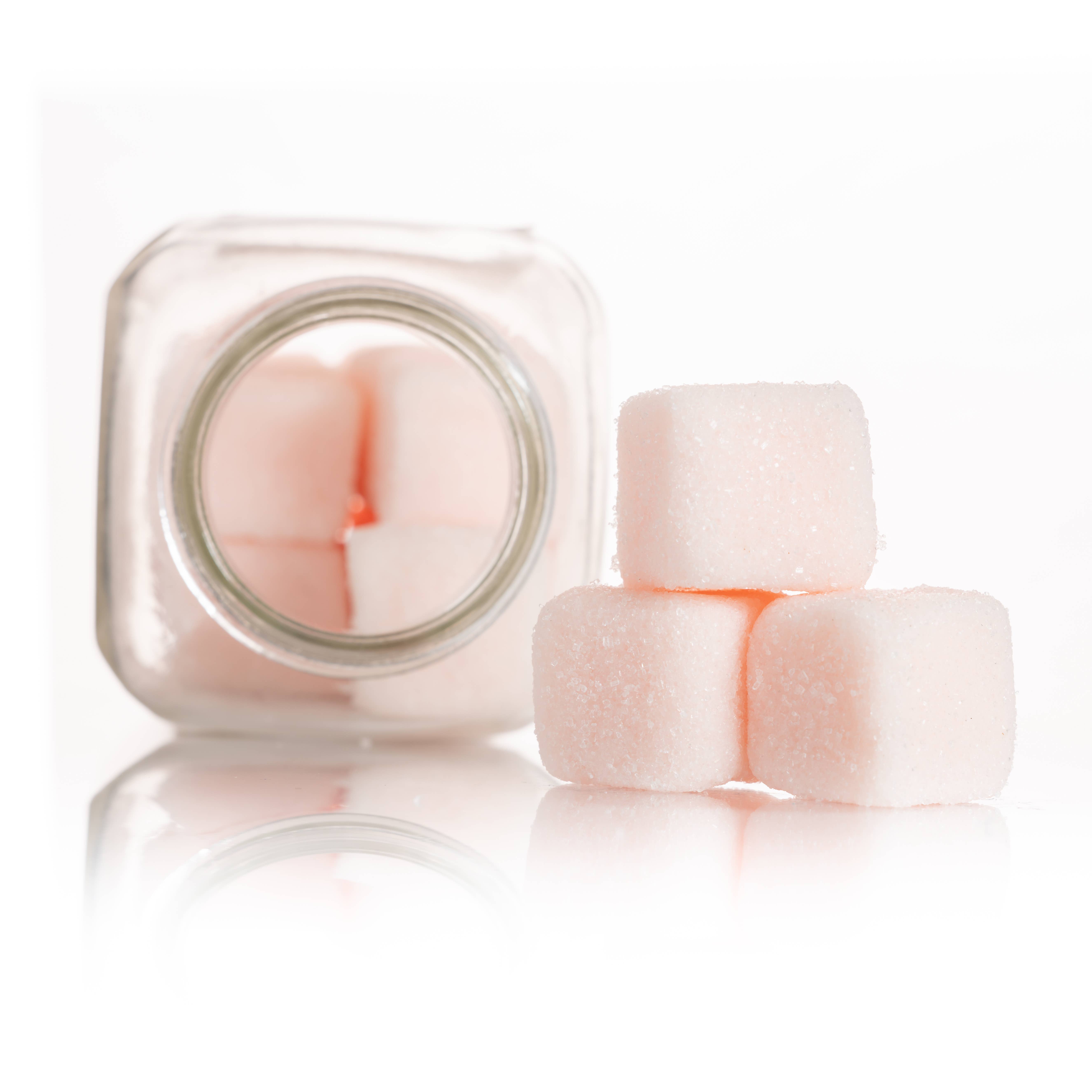 Harper + Ari - Vente Gommage/exfoliant pour le corps - Cubes de sucre rosé2