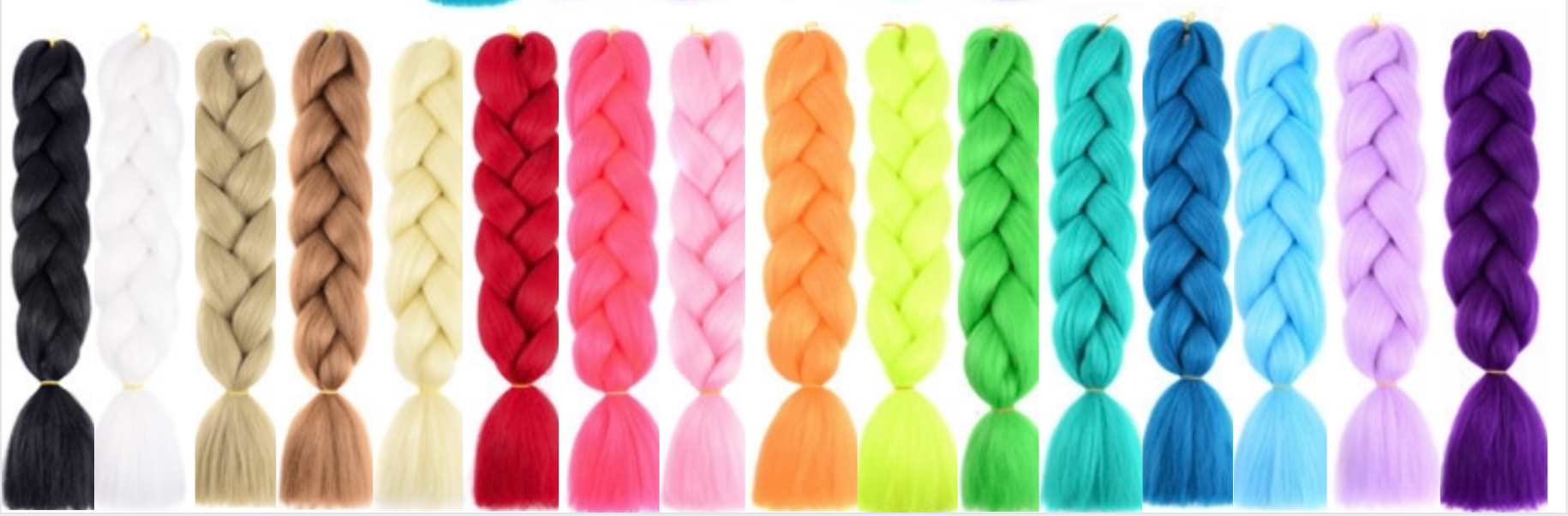 Tangled Hair Care - Wholesale Hair Extensions - Synthetic Braiding Hair - Pink Ombre3