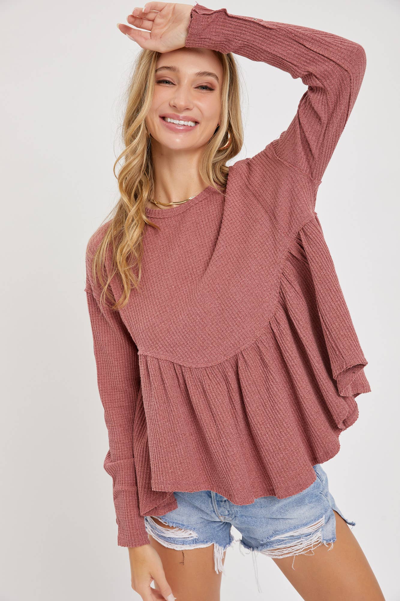 Sweet Lovely by Jen - Wholesale Tunic - Women's - SW1540 BABYDOLL TOP31