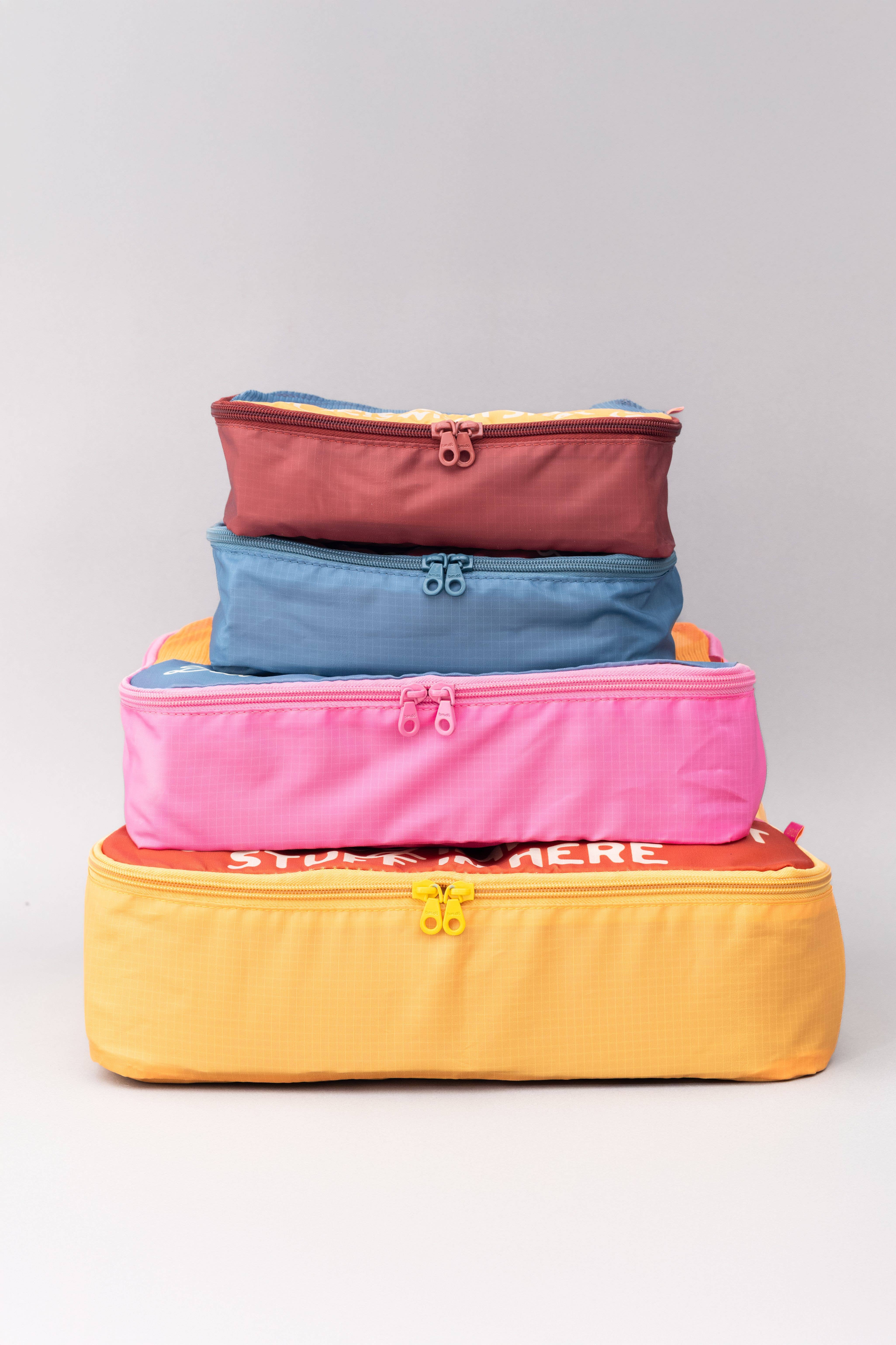 Ban.do - Vente Housse de rangement pour voyage - Ensemble de cubes de rangement, affaires vraiment importantes2