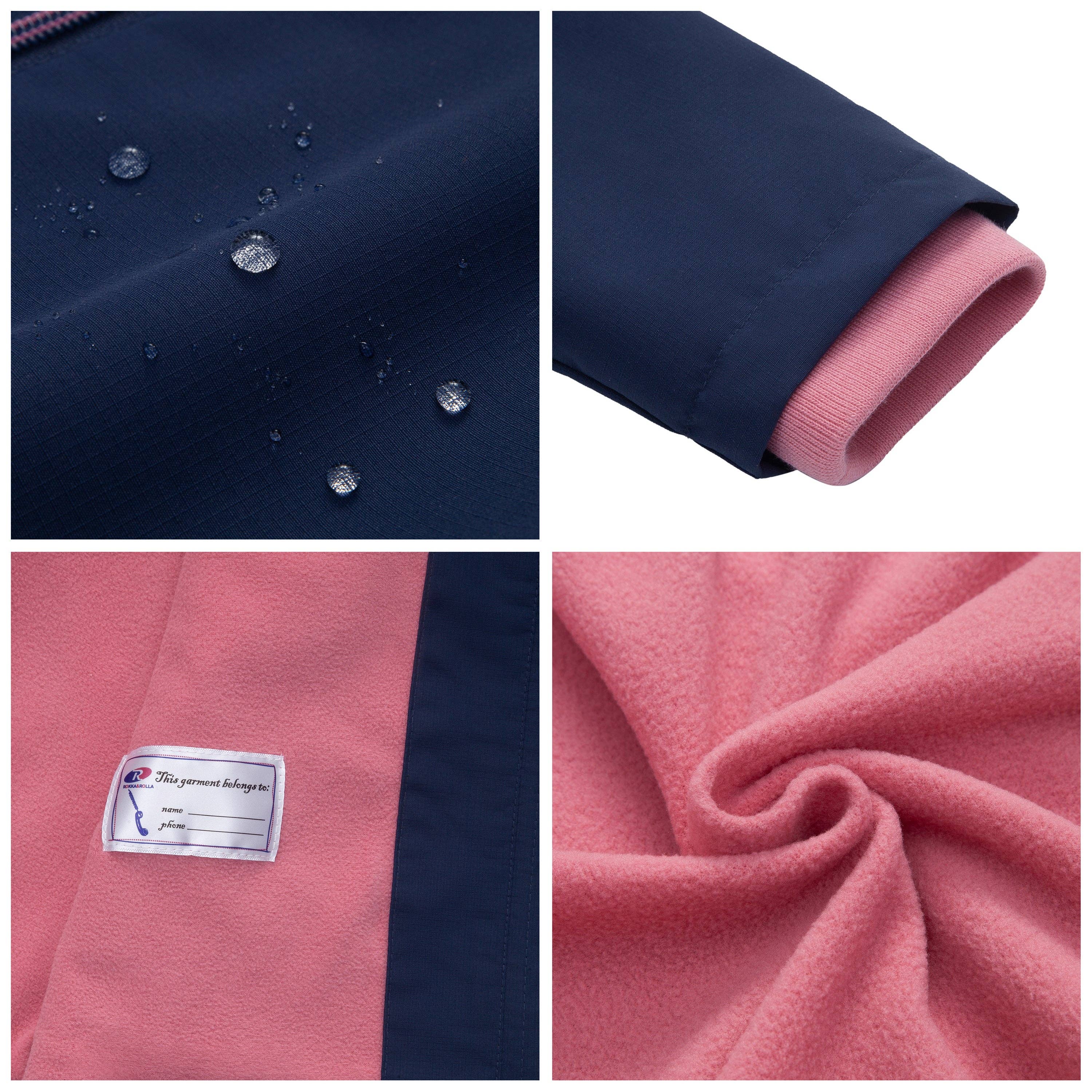 Rokka & Rolla - Wholesale Windbreaker - Kids - Girls' Ripstop Windbreaker Deluxe Jacket4