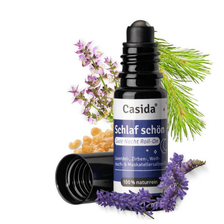 Aceite esencial roll-on Sleep Beautifully 100 % natural y puro para venta al por mayor de Casida