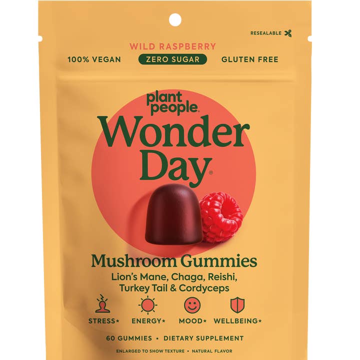 WonderDay - Super Mushroom Gummies for wholesale by Plant People