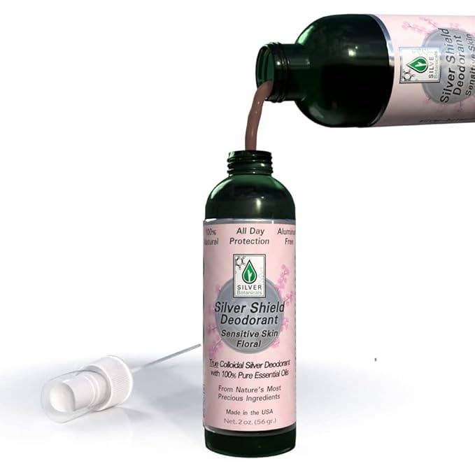 Silver Botanicals - Wholesale Deodorant - Unisex - Silver Shield Deodorant - Spray, 2 oz.4