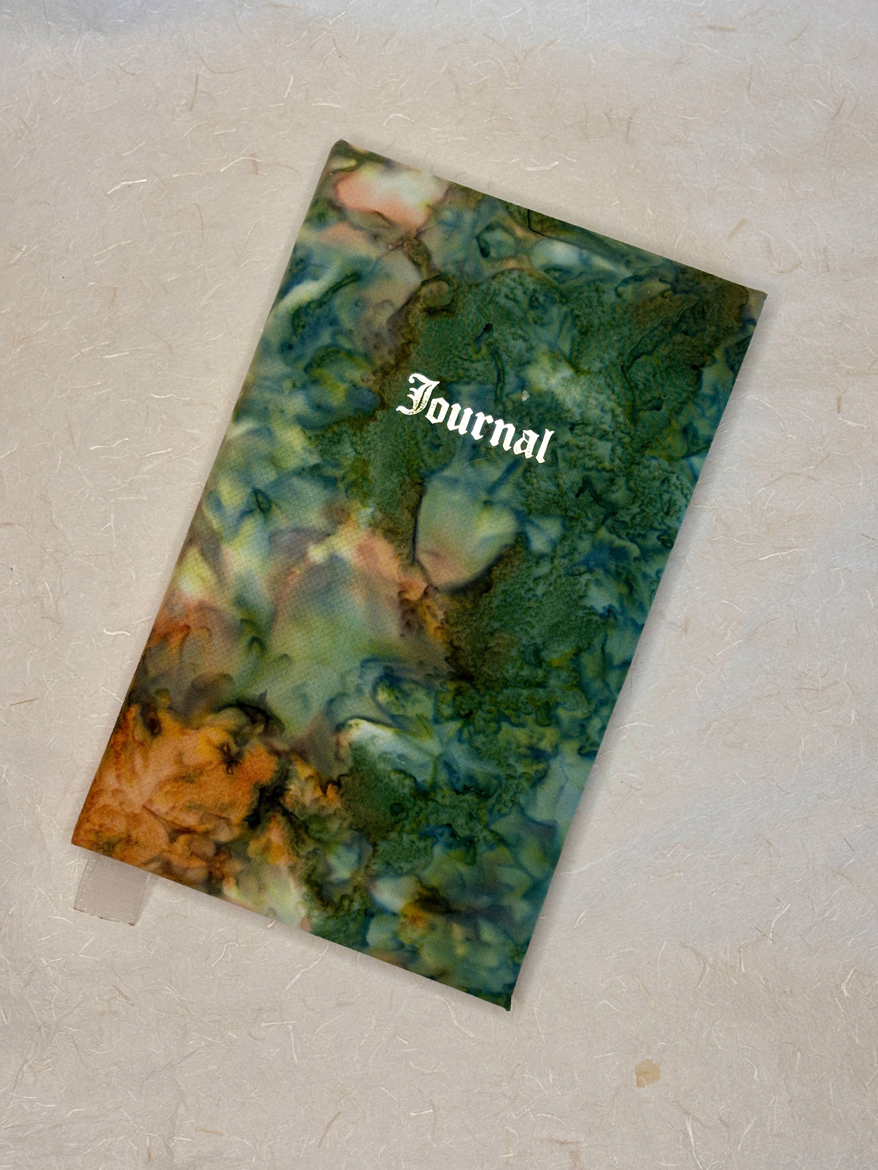 Petrichor & Co. - Wholesale Journal/Diary - Handmade Puffy Journal – Upcycled Thrifted Fabric, 100 Pages7