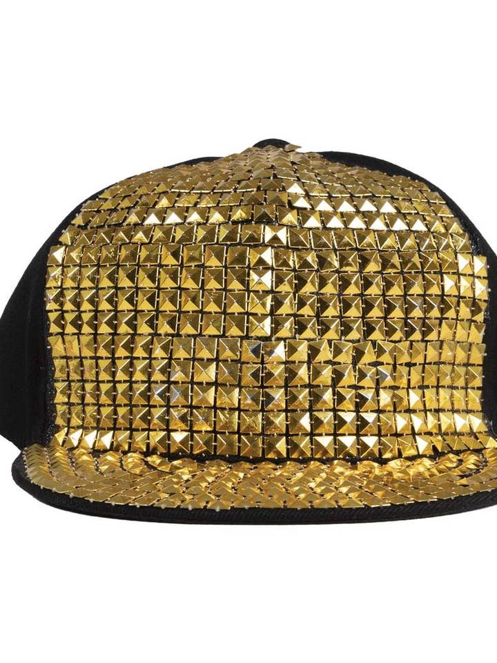 Casquette Bling-Bling - Or - Adulte pour la vente par P'tit Clown