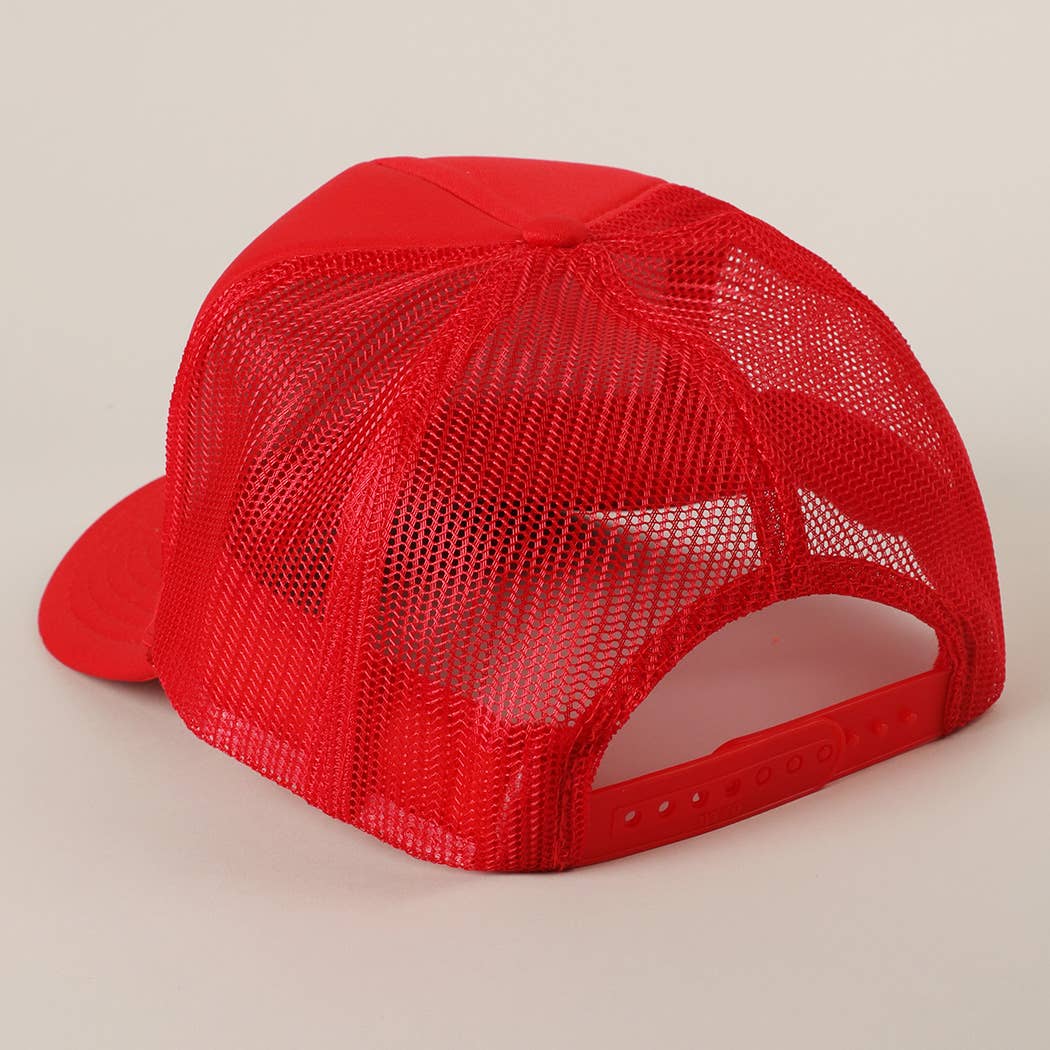 Fashion City - Wholesale Trucker Hat - Unisex - HAWAII Text Printed Mesh Back Foam Trucker Hat19