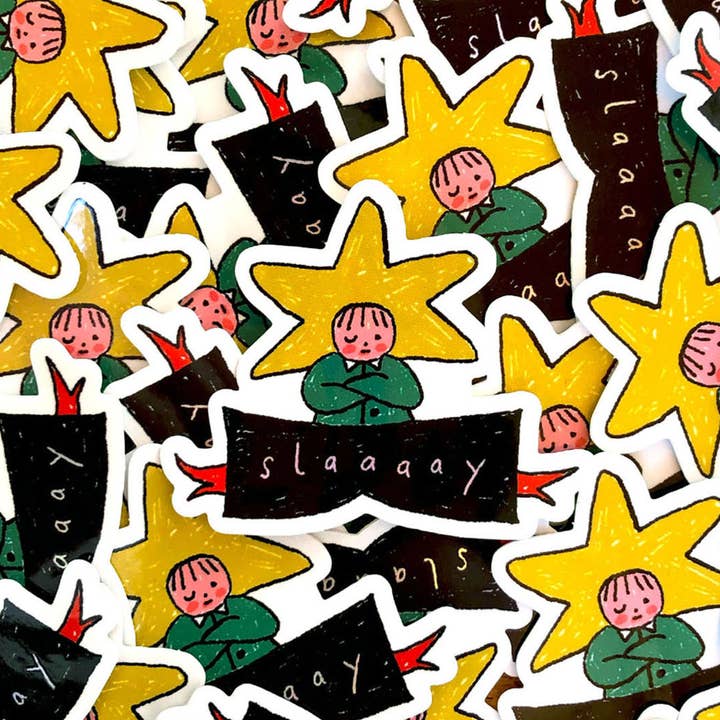 Bronagh Lee - Wholesale Sticker - Slay Holographic Sticker