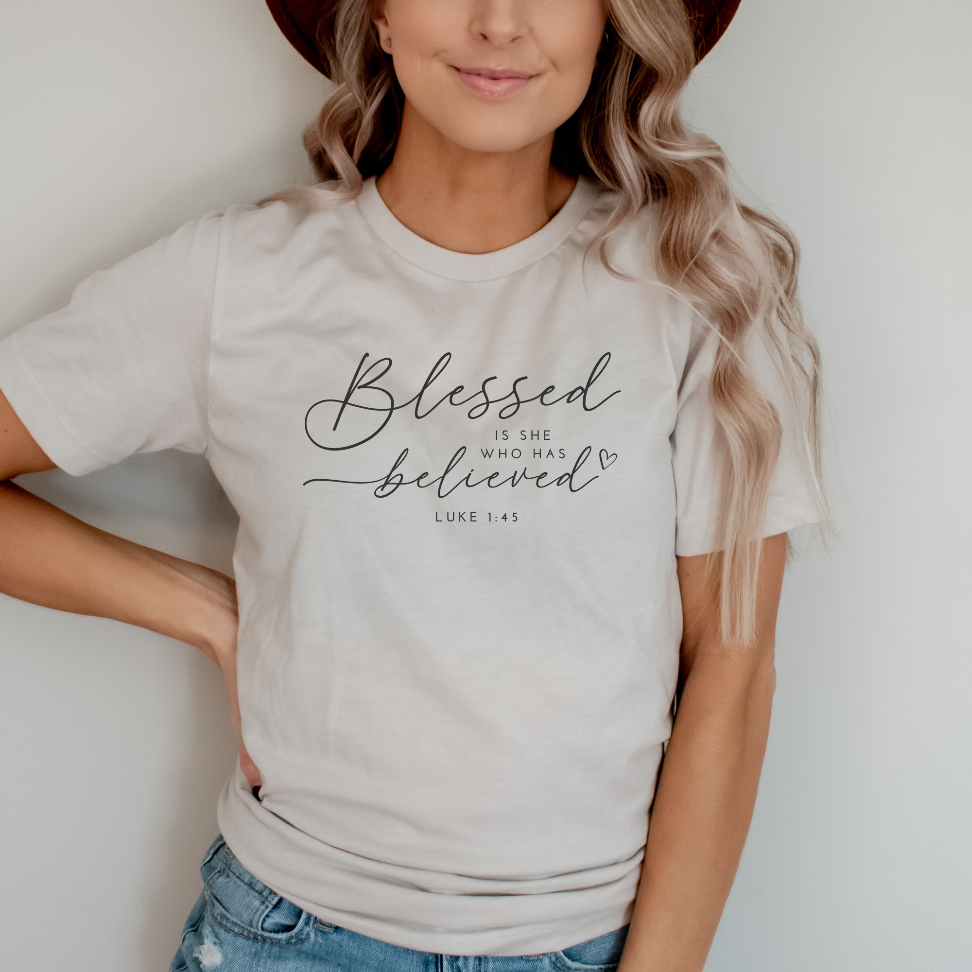 Faith & Life Christian Brands – Großhandel T-Shirt mit Siebdruck – Damen – Blessed Fall Graphic Langarmshirt mit benutzerdefiniertem Vers oder Text19