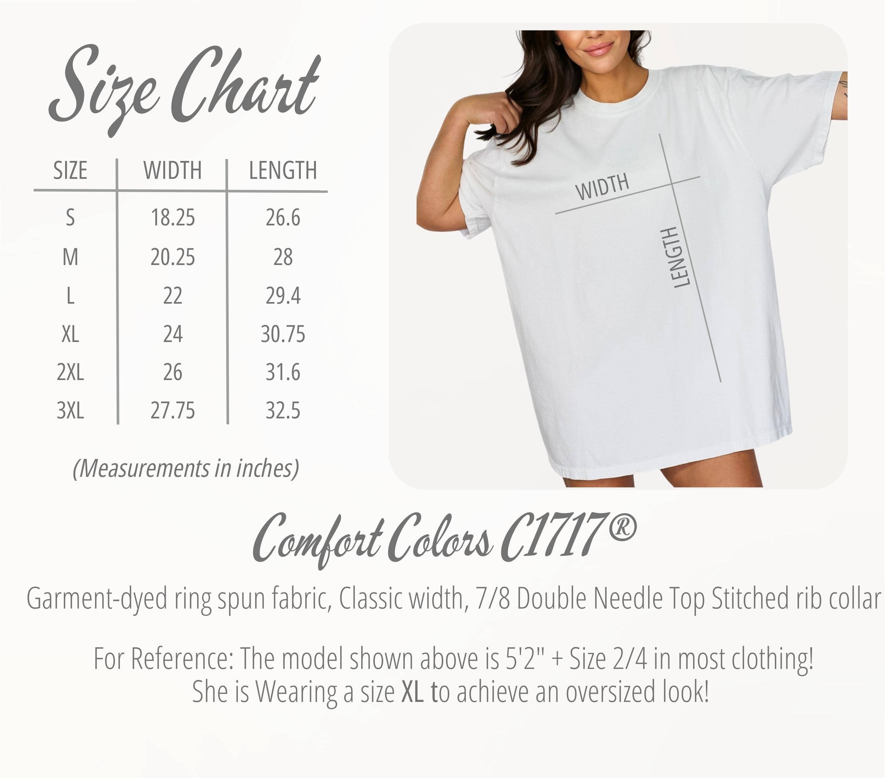 Custom T Story - Wholesale Screen Printed T-Shirt - Women's - Custom Comfort Colors Shirt, Personalized Text Shirt, Custom8