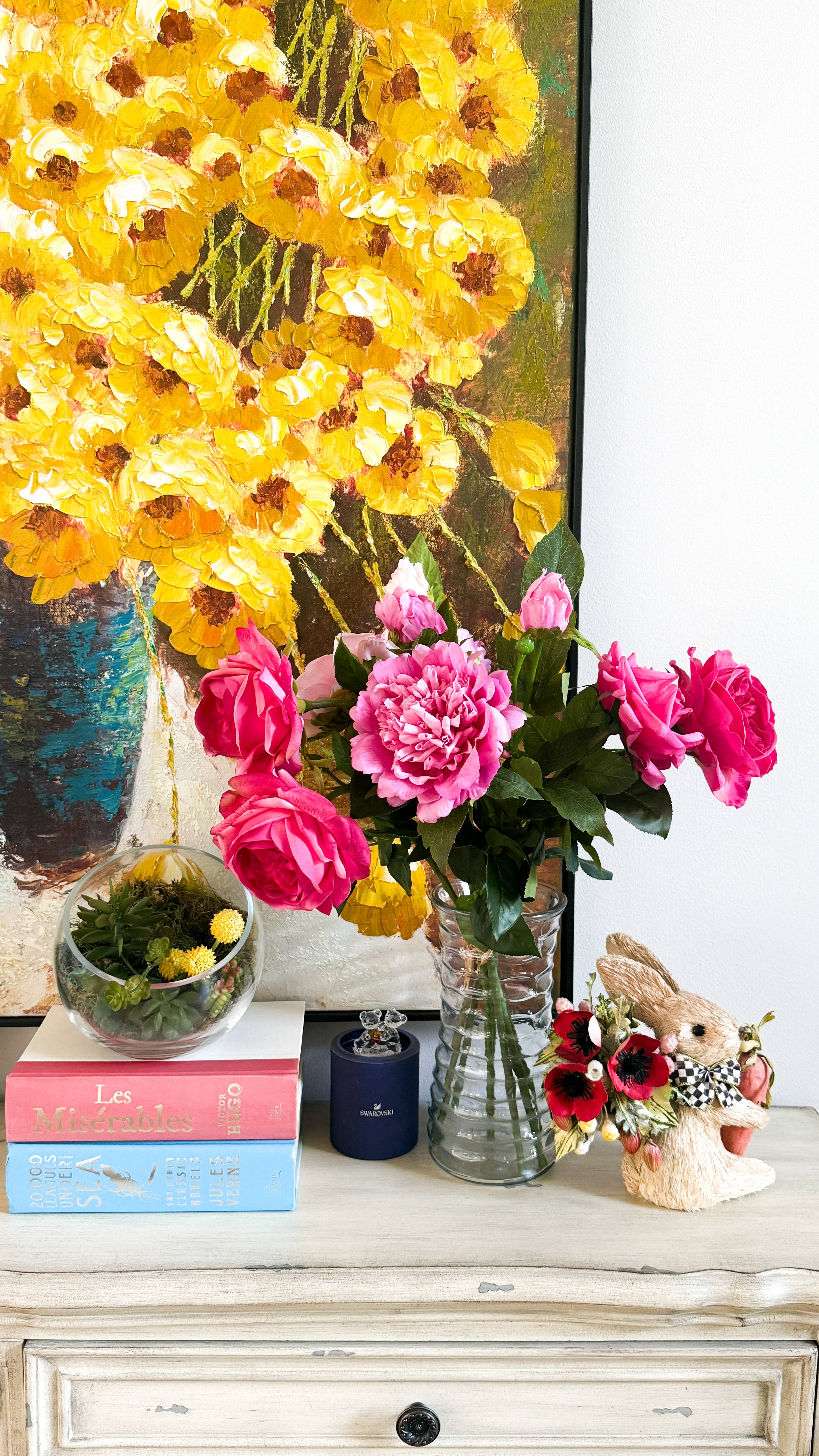 Angel Isabella - Wholesale Artificial flowers - 27"-Lux Faux Juliet Rose-Moisturizing Finish-5"Bloom17