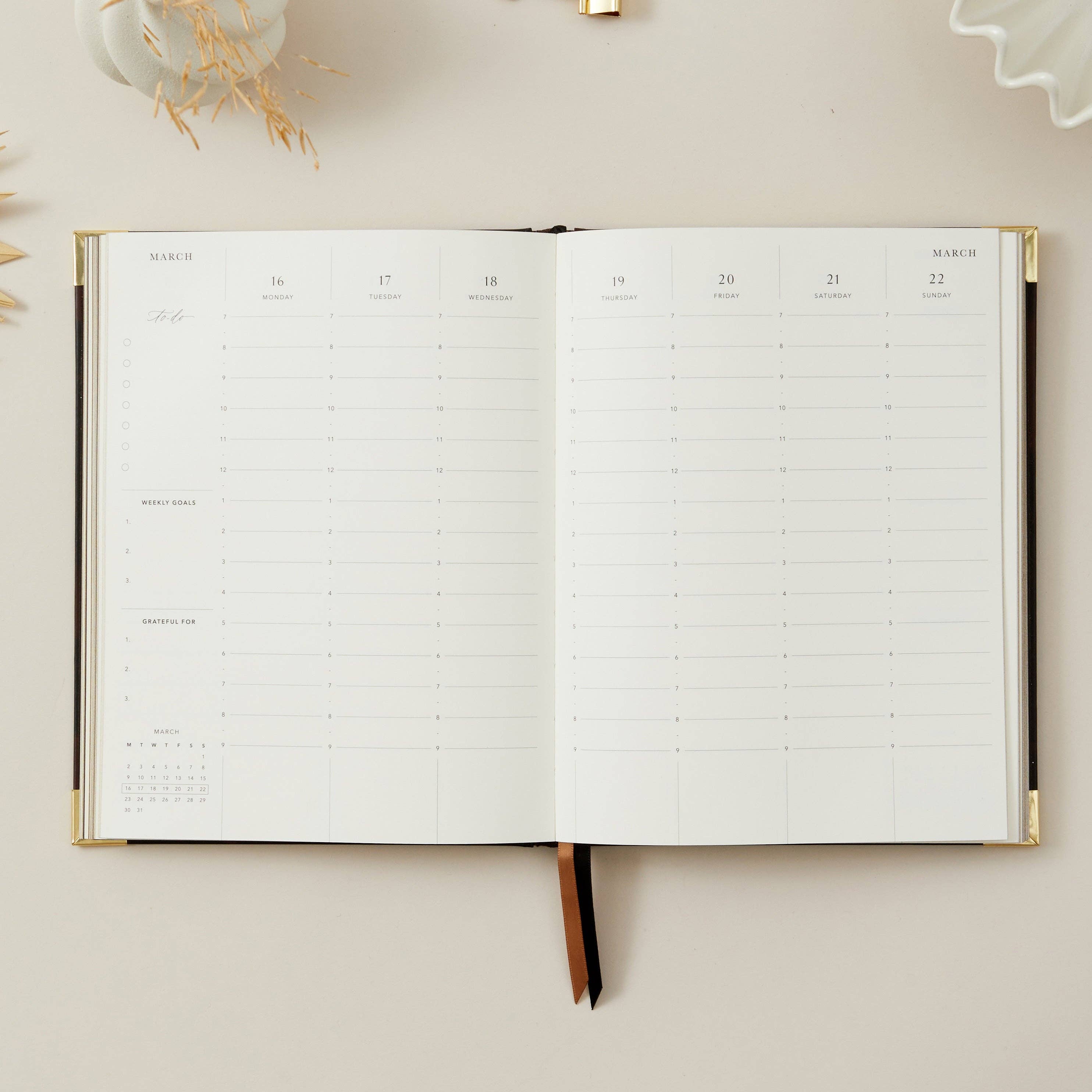 Blush And Gold - Wholesale Planner - 2026 Weekly Planner - Tortoise5