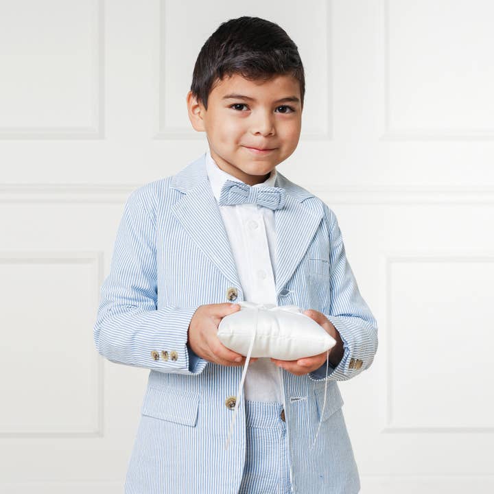 Organic Seersucker Suit Jacket - Baby for wholesale on Faire