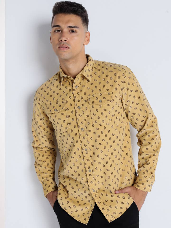 V&LUCCHINO - Långärmad microfleece-skjorta med fickor för wholesale av PAUSANT SHOP ONLINE