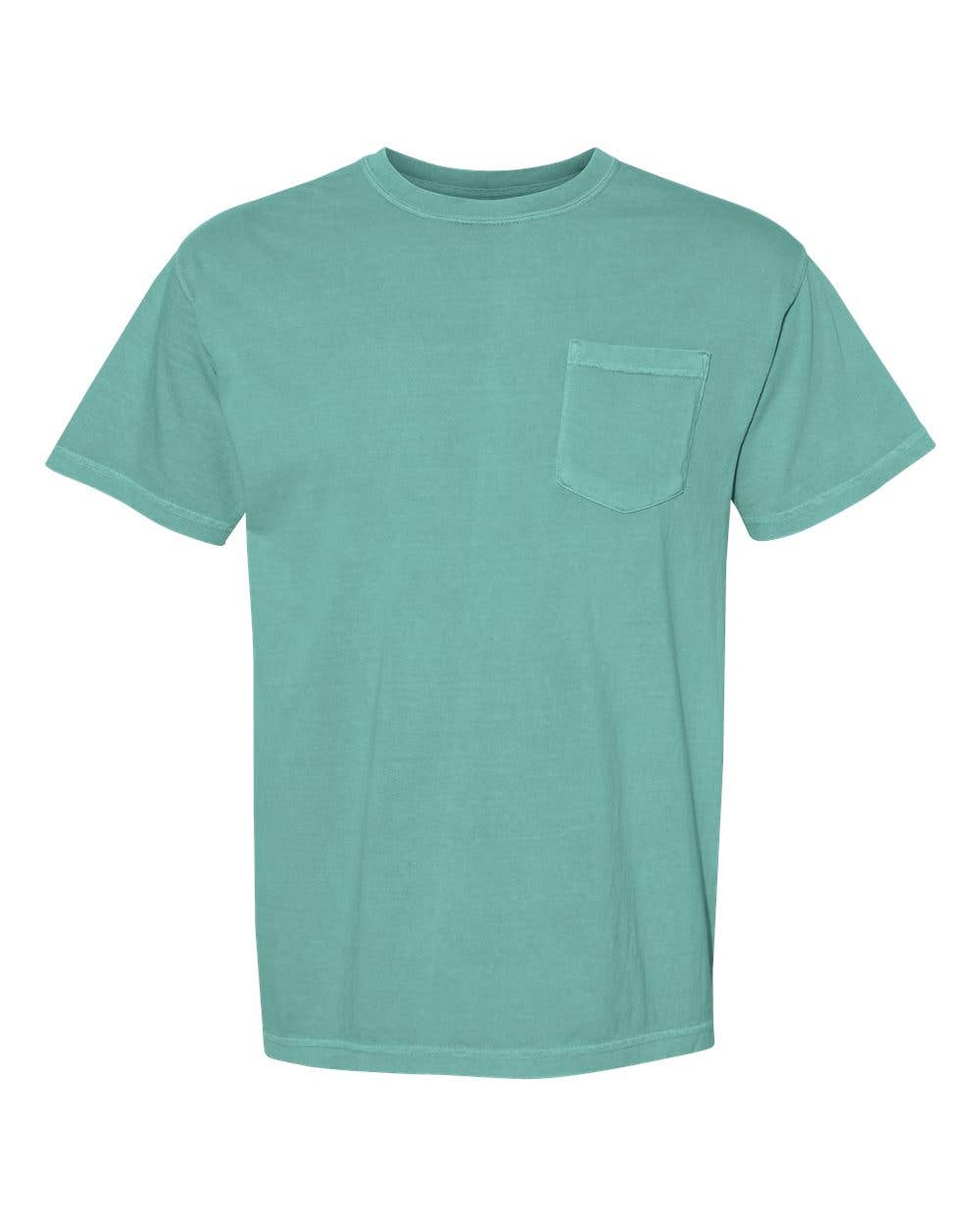 MYES BULK APPAREL - Vente T-shirt – unisexe - T-shirt Comfort Colors Heavyweight avec poche en 100 % coton filé à l'anneau54