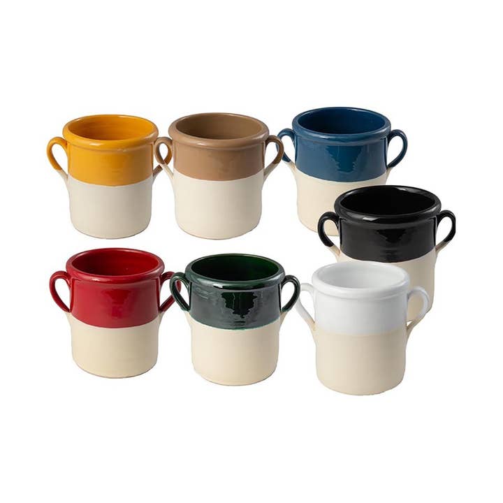 Capasa "Salentina" h 15 cm - Two-Tone Line for wholesale by LOLIVA