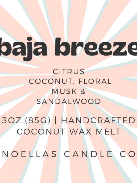 Baja Breeze for wholesale by Noellas Candle Co