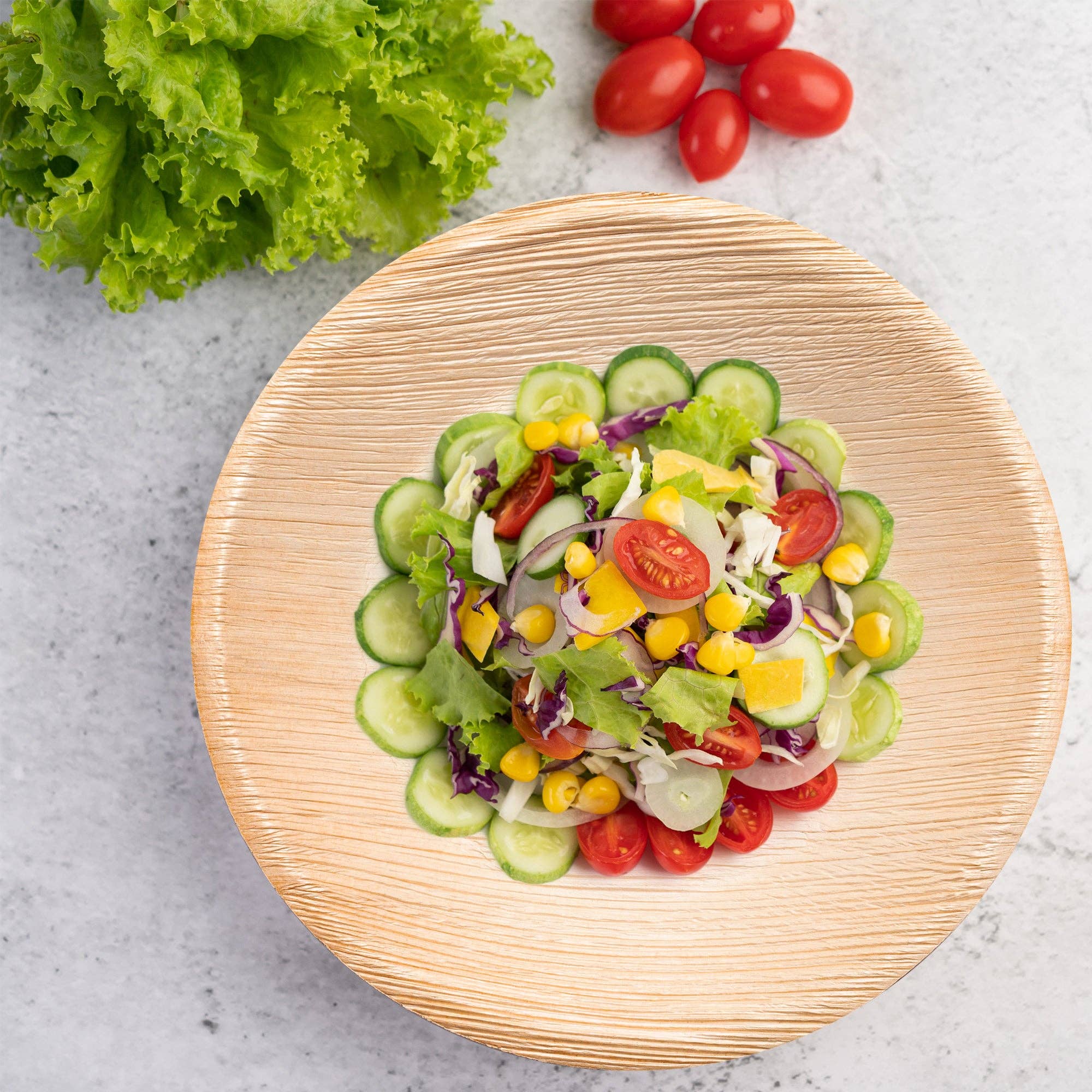 Smarty had a Party – Engroshandel Engangstallerken – 13 oz. Runde Miljøvenlige Suppeskåle af Palmeblad - 25 stk.7