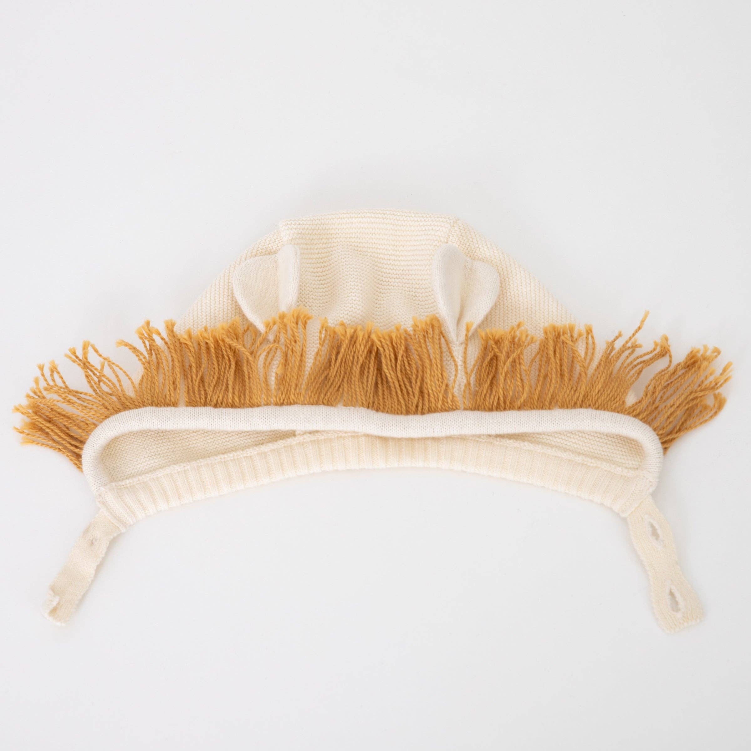 Meri Meri – wholesale Newborn/knit hat – Baby – Lion Baby Bonnet2