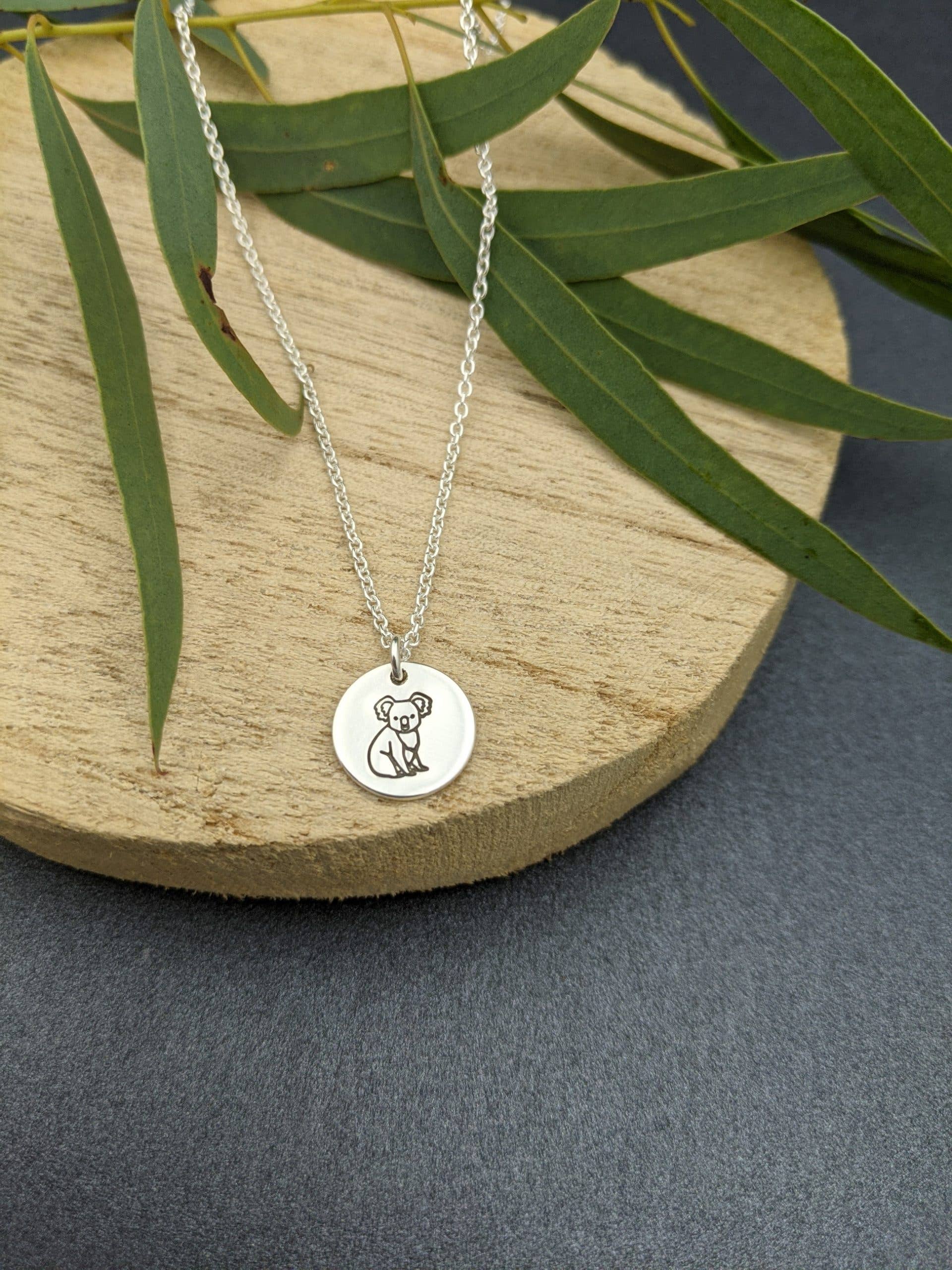 erin.k creative studio - Wholesale Pendant/charm necklace - AUSSIE BUSH Koala Necklace