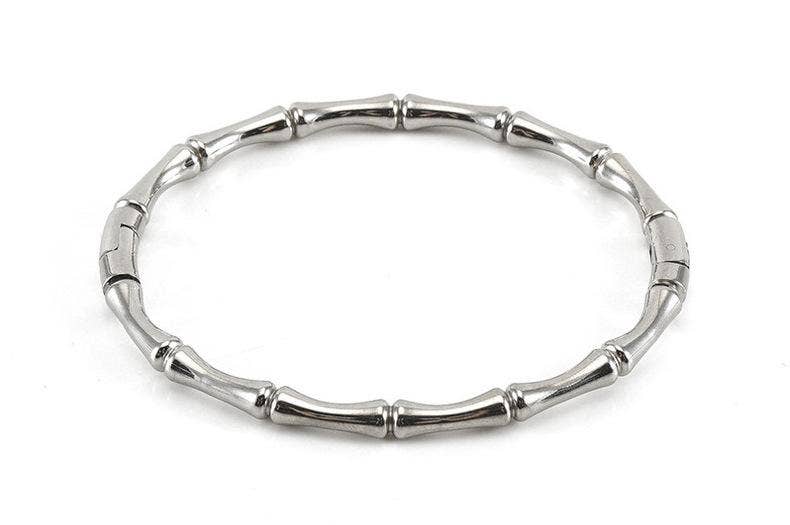 Mio Queena - Wholesale Bangle Bracelet - Multi-style 18K Gold-plated Stainless Steel Babngle - FGS6