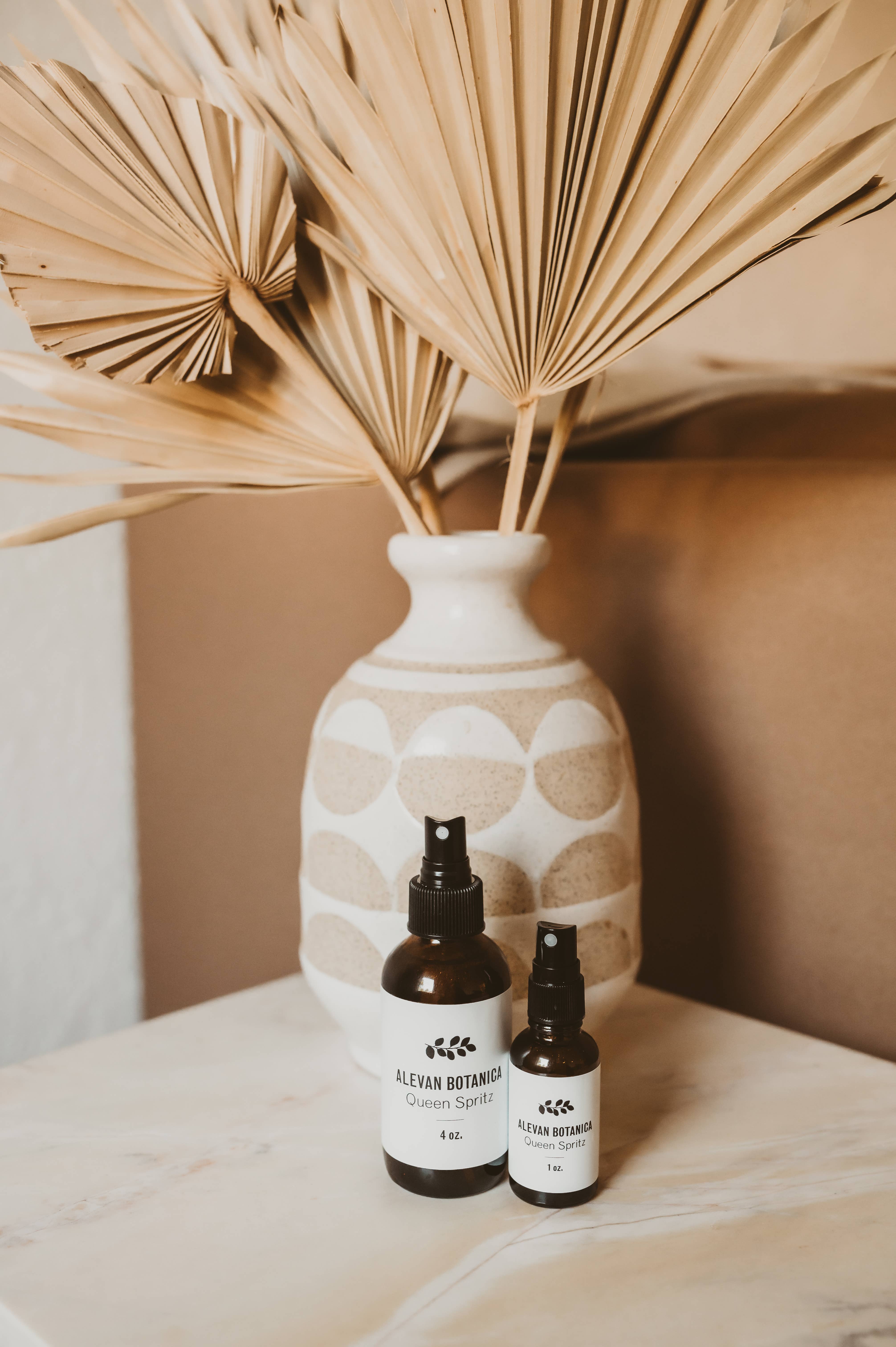 Alevan Botanica - Wholesale Room & Linen Spray - Queen Room and Body Spritz 1oz1