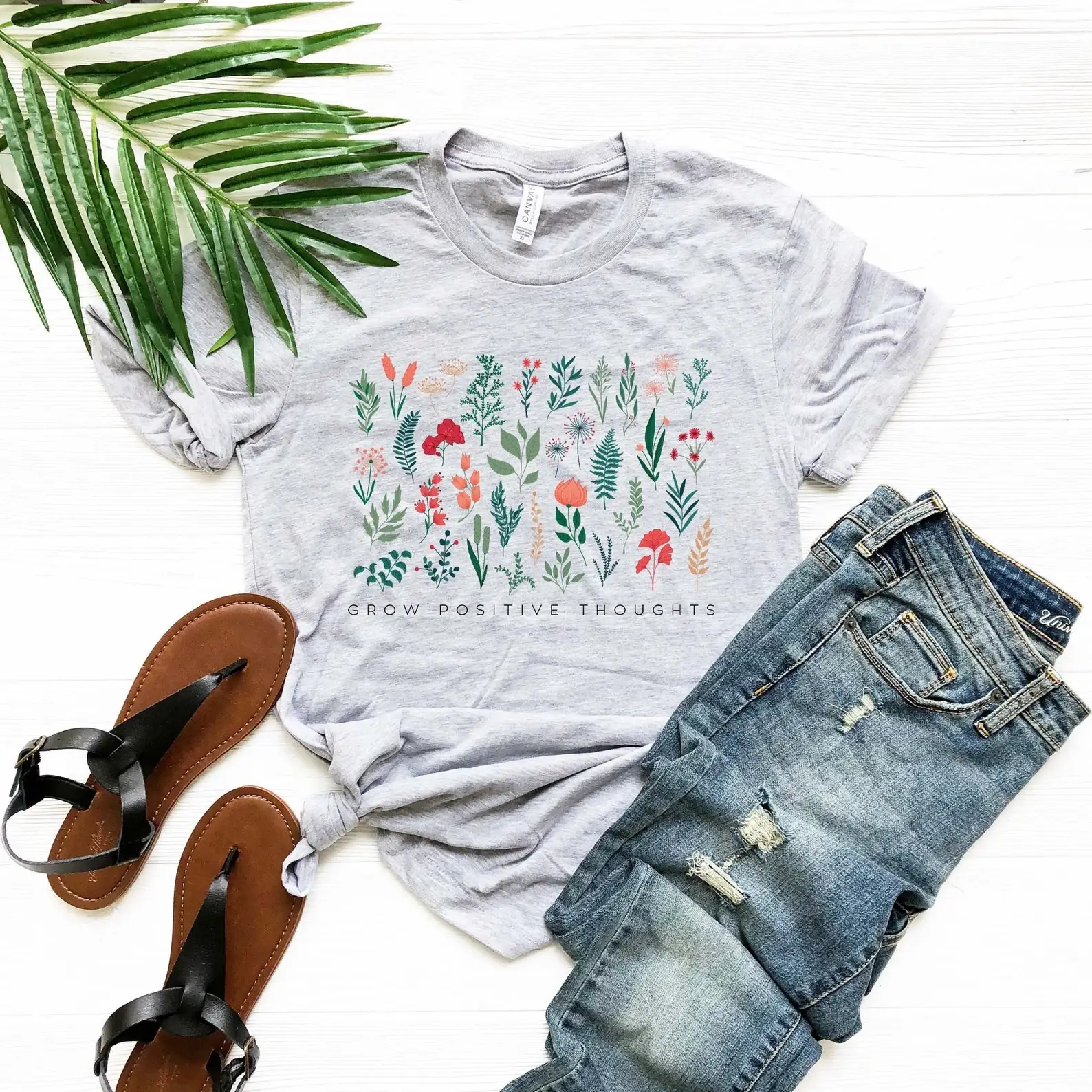 トップス GENTLEFULLNESS : Charm Shirts Canvas BELLA+CANVAS® - Apparel - One Stop