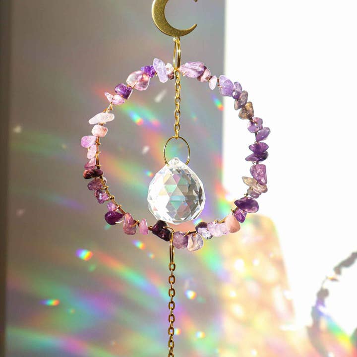LilAryenne | Jewelry & Suncatchers (Import Fees Covered) - Wholesale Suncatcher - Gemstone Suncatcher – Spiritual Crystal Decor1