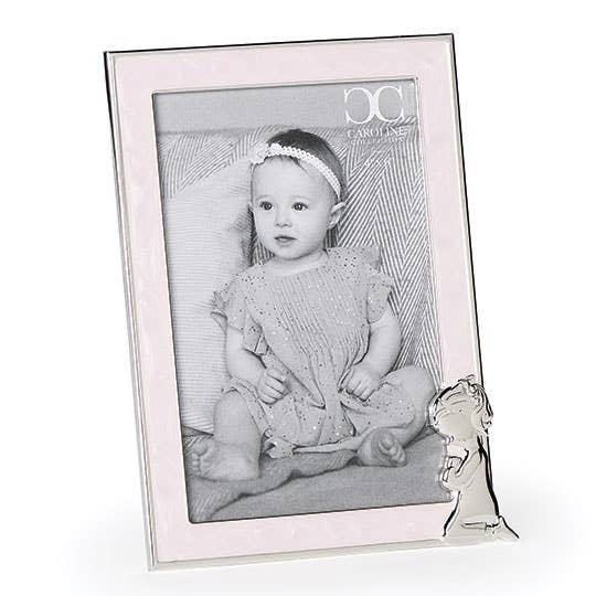 Roman - Vente Cadres photos - Cadre Fille Rose (10x15); Collection Caroline0